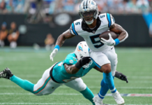 Bryce Young, Rico Dowdle help Panthers rally to beat Dolphins
