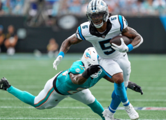 Bryce Young, Rico Dowdle help Panthers rally to beat Dolphins