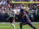 Stroud throws four touchdowns as Texans blow out battered Ravens