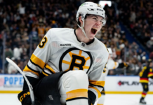 Bruins’ Fraser Minten named NHL Rookie of the Month