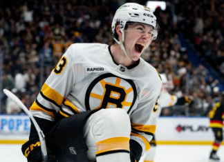 Bruins’ Fraser Minten named NHL Rookie of the Month