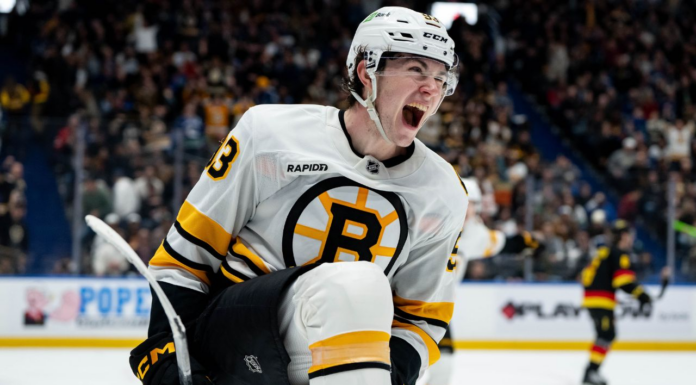 Bruins’ Fraser Minten named NHL Rookie of the Month