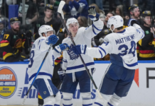 ‘Weren’t going to be denied’: Maple Leafs empty tank to defeat Canucks