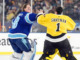Gotta See It: Swayman, Vasilevskiy square off in outdoor goalie fight