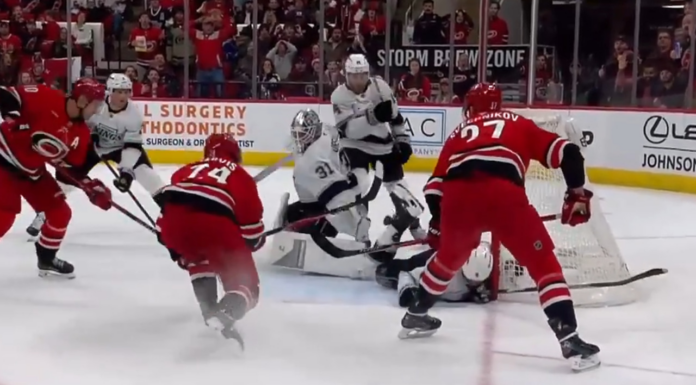 Kings’ Doughty bails out Forsberg with miraculous skate save