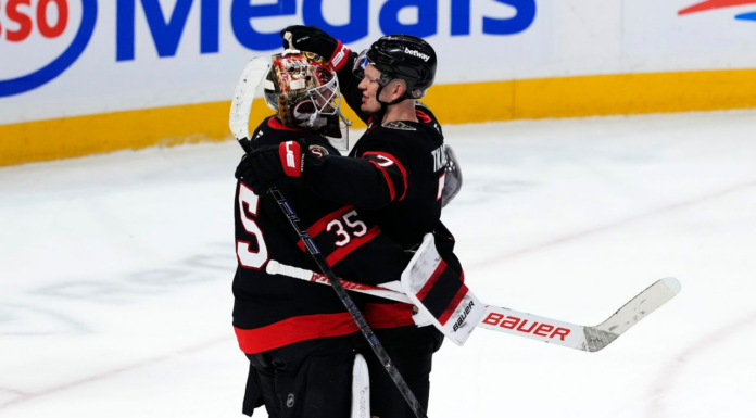 Ullmark inspires Senators to victory in return from mental-health leave