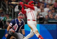 Canada’s Bo Naylor belts massive two-run homer to cut into USA lead