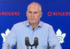 Maple Leafs’ Berube sounds off on Woll’s play: ‘We need a big save’