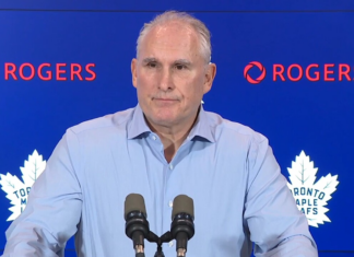 Maple Leafs’ Berube sounds off on Woll’s play: ‘We need a big save’