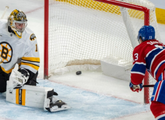 Canadiens’ Caufield taps home 40th of the year to sink Bruins in OT