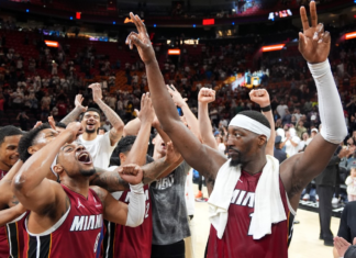Heat’s Bam Adebayo scores 83 points, passes Kobe Bryant for second most all-time