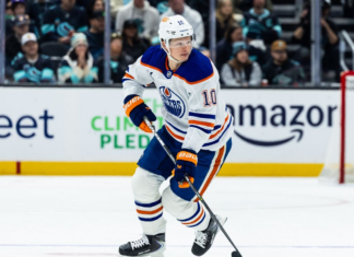 Oilers’ Trent Frederic out with injury, no timeline for return