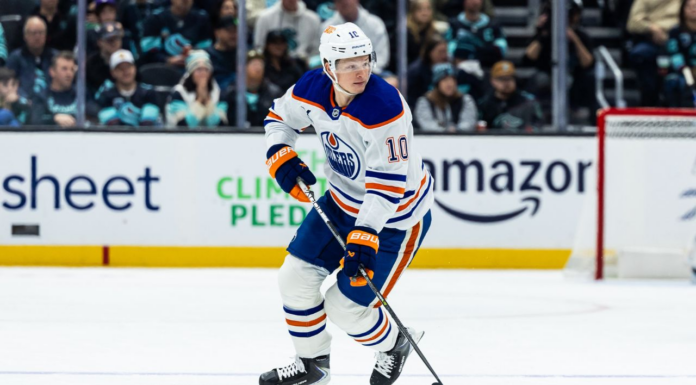 Oilers’ Trent Frederic out with injury, no timeline for return