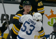 Maple Leafs’ Cowan responds after Tavares hit from behind by Zadorov