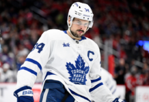 Maple Leafs’ Auston Matthews out for season with MCL tear