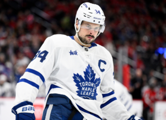 Maple Leafs’ Auston Matthews out for season with MCL tear