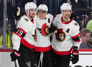 Batherson finishes off Senators’ pretty passing play with wicked wrister