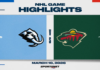 NHL Highlights: Wild 5, Mammoth 0