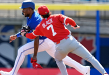 Tirotta hits three-run homer, Blue Jays beat Canada in WBC tune-up