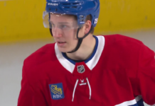 Canadiens’ Kapanen converts in front to score his 20th goal of season