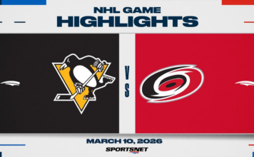 NHL Highlights: Hurricanes 5, Penguins 4 (SO)