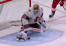 Ullmark makes clutch saves in final seconds to preserve Senators’ lead
