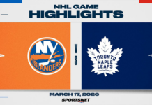 NHL Highlights: Islanders 3, Maple Leafs 1