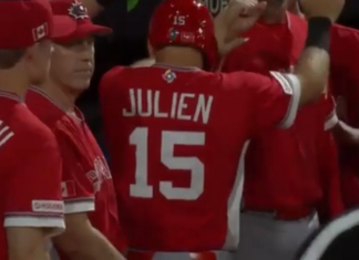 Canada draws back-to-back walks with bases loaded to go up on Puerto Rico