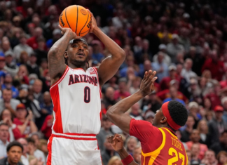 Arizona’s Bradley beats the buzzer with contested jumper to sink Iowa State