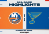 NHL Highlights: Islanders 4, Blues 3 (OT)