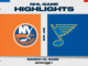 NHL Highlights: Islanders 4, Blues 3 (OT)