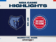 NBA Highlights: Pistons 126, Grizzlies 110