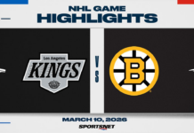 NHL Highlights: Bruins 2, Kings 1 (OT)
