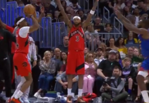 Raptors’ Walter drills three after Barnes massive block on Jokic