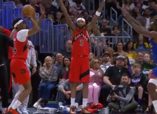 Raptors’ Walter drills three after Barnes massive block on Jokic