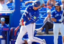 Blue Jays’ Varsho enjoying hot spring after tweaking approach