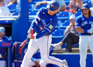 Blue Jays’ Varsho enjoying hot spring after tweaking approach