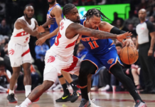 Brunson and Towns’s double-doubles power Knicks past Raptors