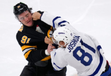 Maple Leafs show fight in win over Bruins
