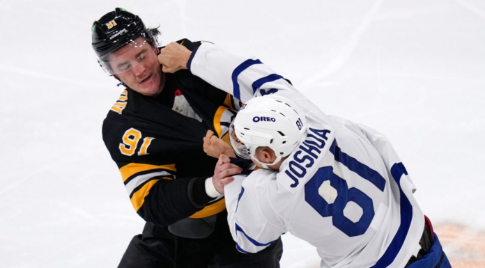 Maple Leafs show fight in win over Bruins