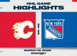 NHL Highlights: Rangers 4, Flames 0