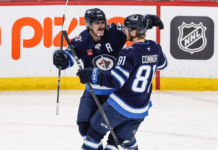 Scheifele leads the battle as Jets down Golden Knights