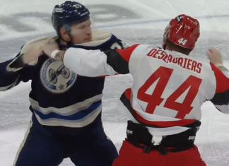 Blue Jackets’ Olivier and Deslauriers square off in heavyweight showdown