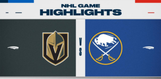 NHL Highlights: Sabres 3, Golden Knights 2