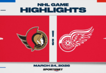NHL Highlights: Senators 3, Red Wings 2