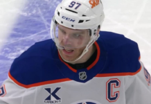 Oilers’ McDavid surges through Blues’ defences to snipe goal