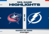 NHL Highlights: Blue Jackets 5, Lightning 2
