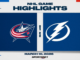 NHL Highlights: Blue Jackets 5, Lightning 2