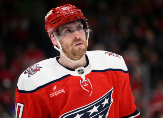 Capitals’ Dubois gets match penalty for hit on Blues’ Thomas