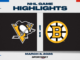 NHL Highlights: Bruins 2, Penguins 1